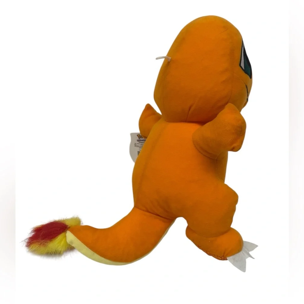 NWT 2020 Pokemon Toy Factory CHARMANDER Fire Tail 14” Stuffed Animal Toy w/ Tags